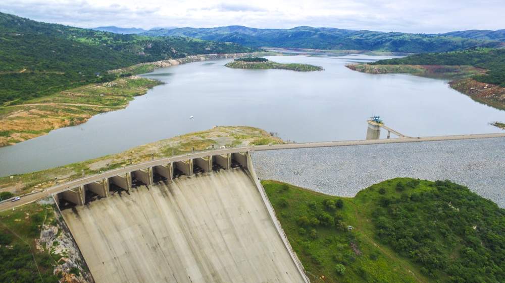 The Maguga Dam, Swaziland&#39;s largest, stands at 46% full, up 12% from last year (dwaf.gov.za)